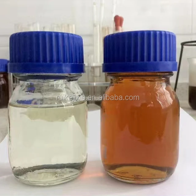 Full continuous plant with good quality oil distillation column to get base oil