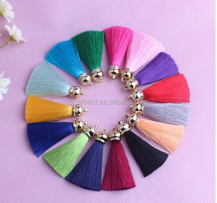 Top selling products in alibaba metal caps for tassel/metal tassel/fringe tassel