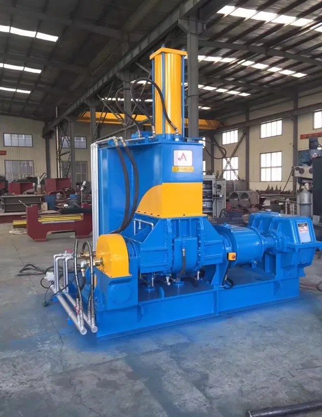 XSN 110L гидравлический Наклонный Банбери интенсивный резиновый тестомес/резиновый смеситель