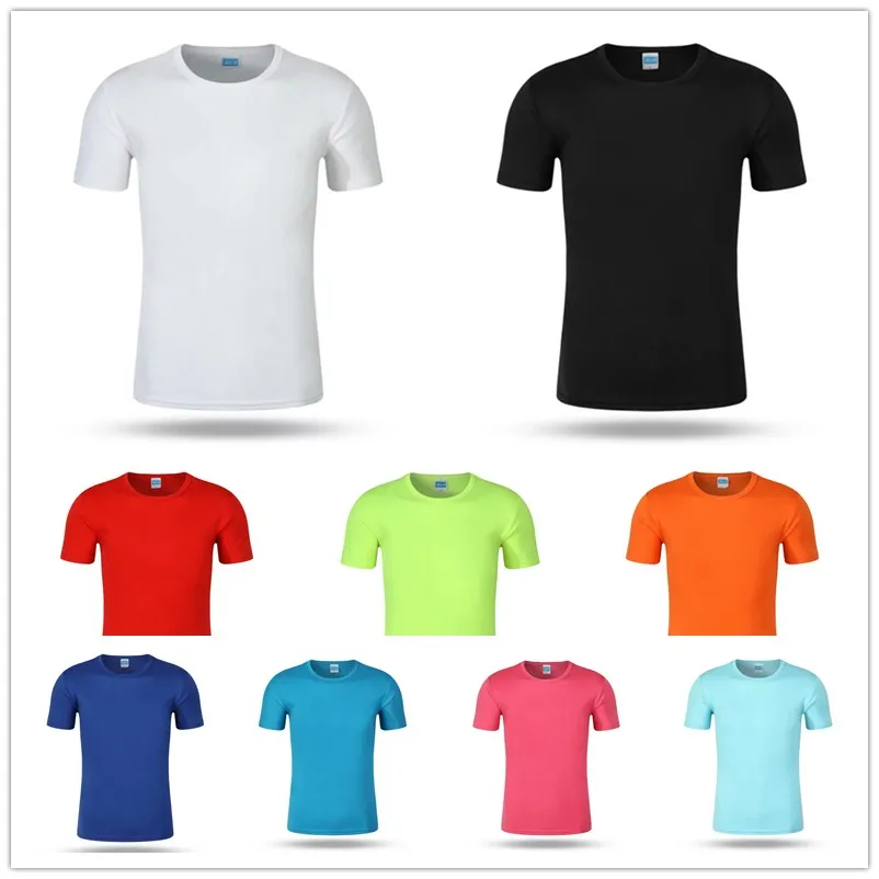 Wholesale mens outdoor gym sport blank plain dry fit t shirt