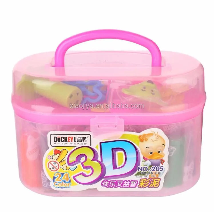DUCKEY 24 COLOR HIGH QUALITY KIDS PLAY DOUGH SET FOR KIDS