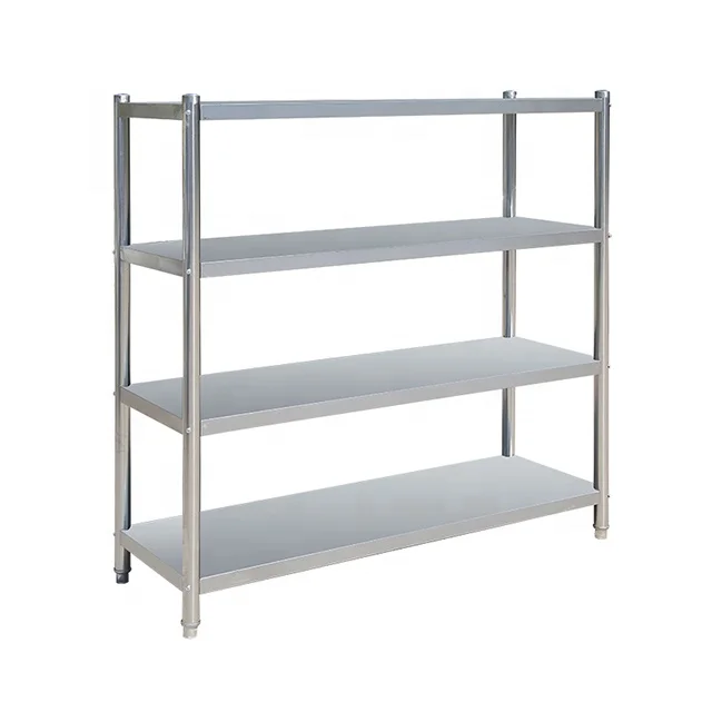 High Quality Industrial Stainless Steel Storage Shelves Rack Kitchen Heavy Duty Rack For Restaurant