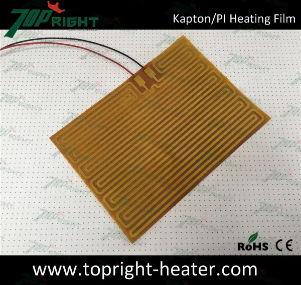 Кэптона нагревательный элемент, настроить В полиимидной пленки нагревателя