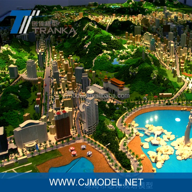 House scale architecture building model for real estate construct company