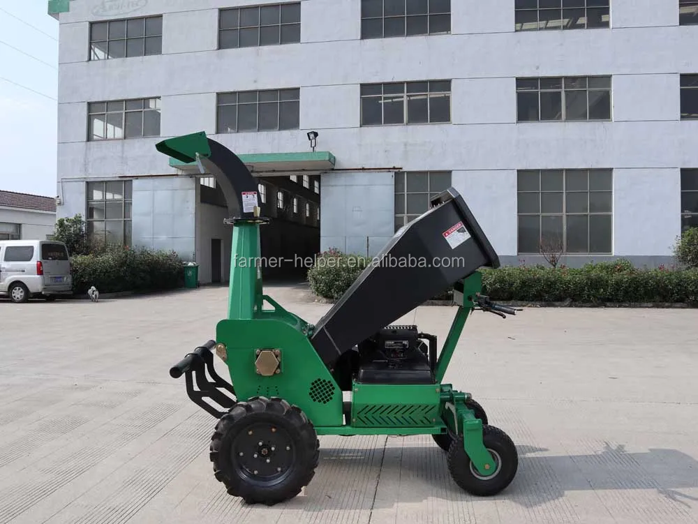 FHM Self-Drive Mobile Drum Wood Chipper Shredder DW50