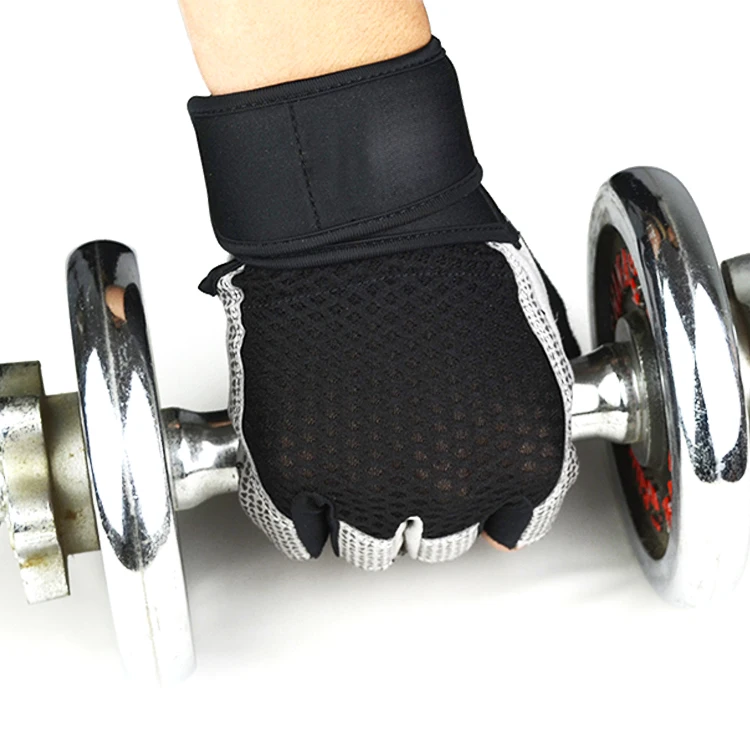 Free Sample And Anti-slip Weight Lifting Gloves Training