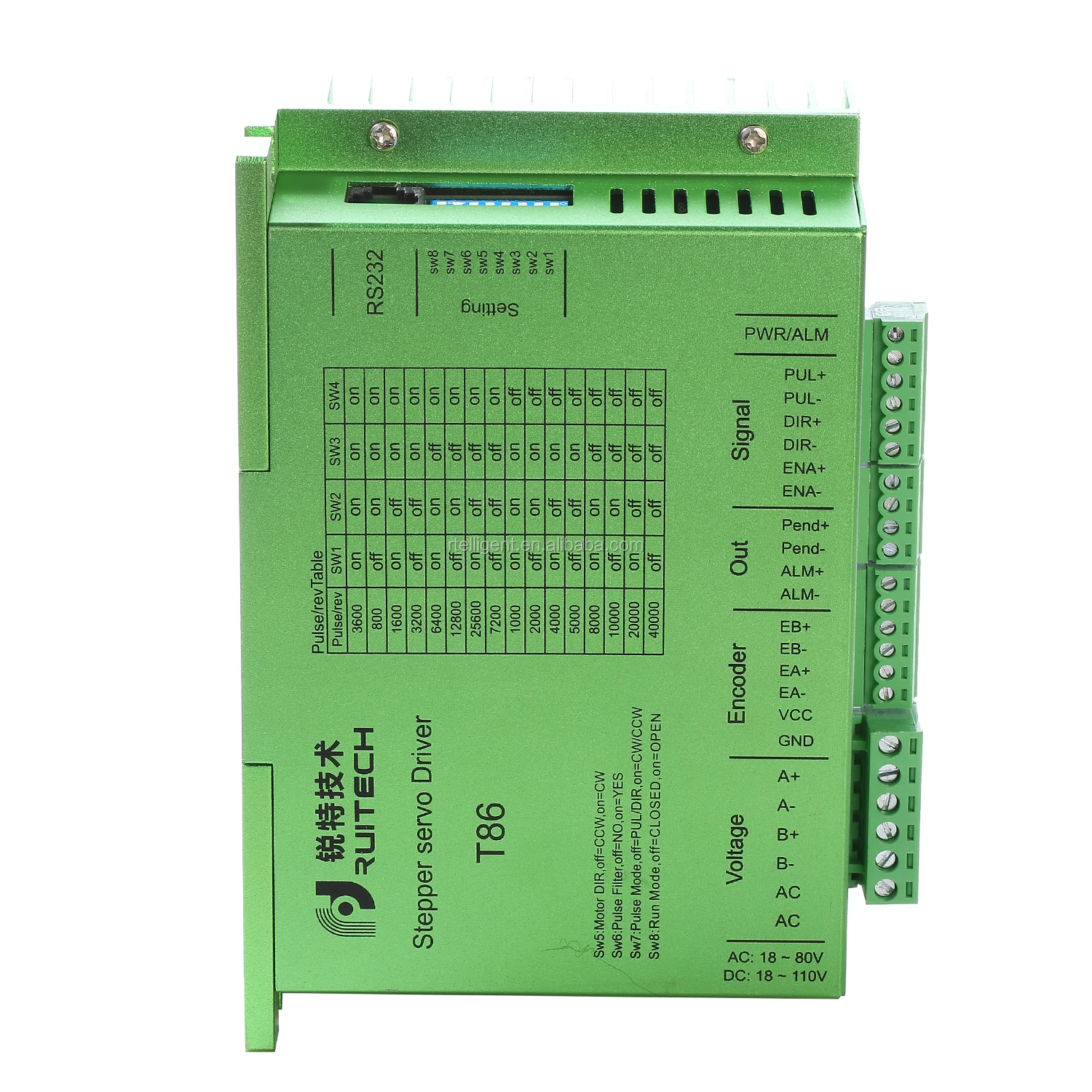 T86 High Torque Digital Stepper Servo Driver