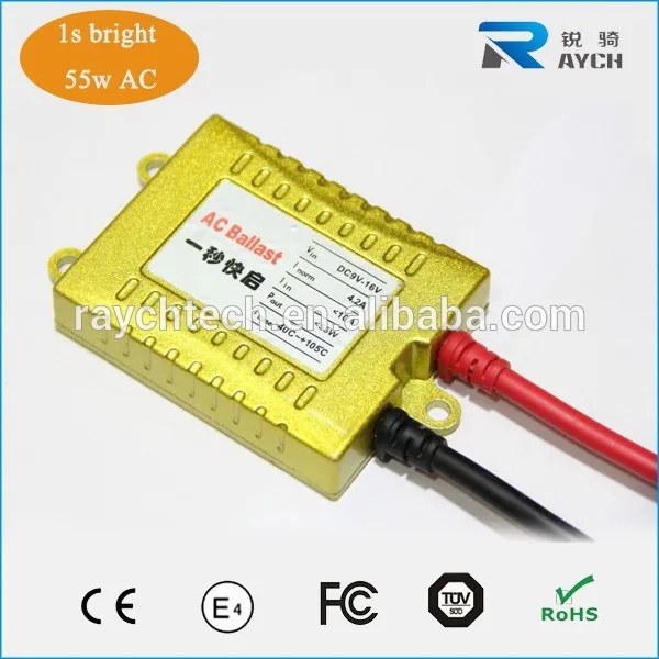 золотого цвета переменного тока 55w быстро яркий с hid ксеноновая лампа h1 h4 привет/вот 9006 9005