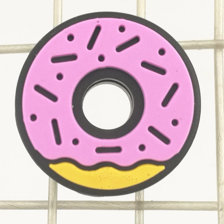 Wholesale doughnut circle tennis vibration dampeners Custom food tennis racket dampeners