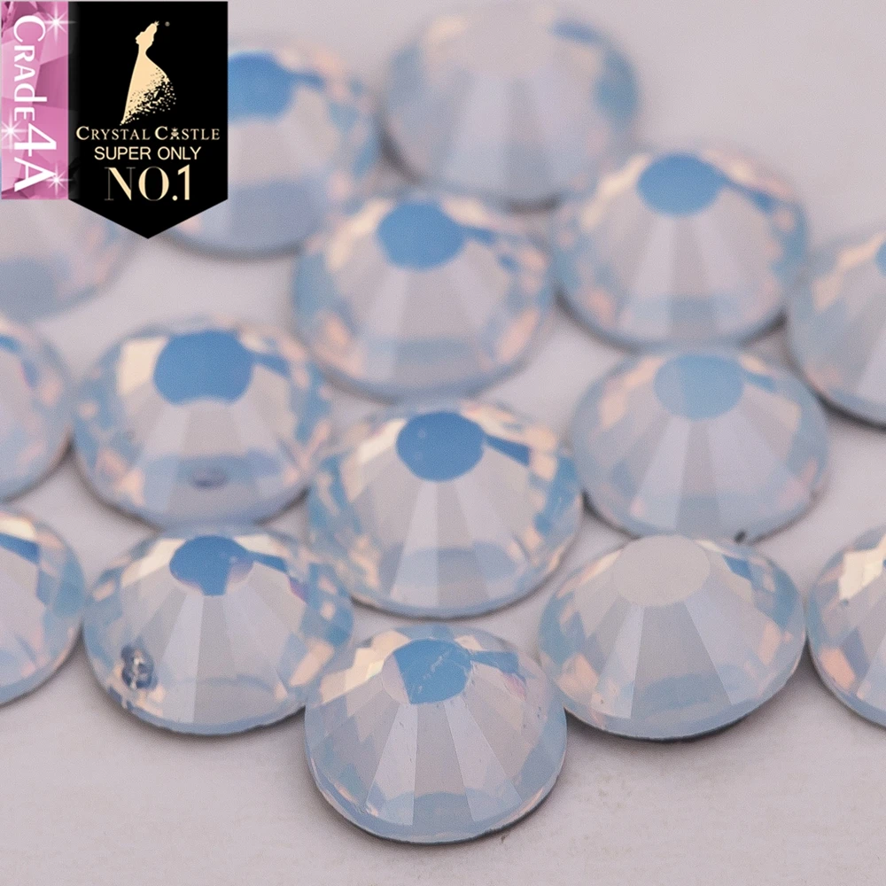 
4A Crafts Rhinestones Opal Color Non Hot fix Crystal Stones Nail Strass Flatback Rhinestones For Nail 