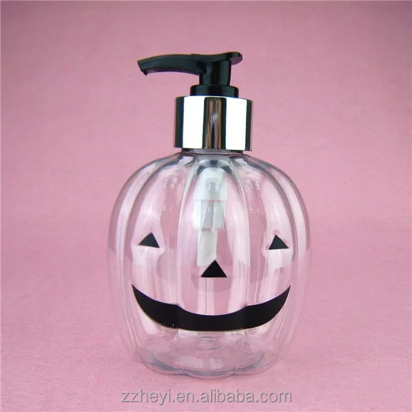 
Halloween Pumpkin Cartoon Shampoo Plastic Bottle 