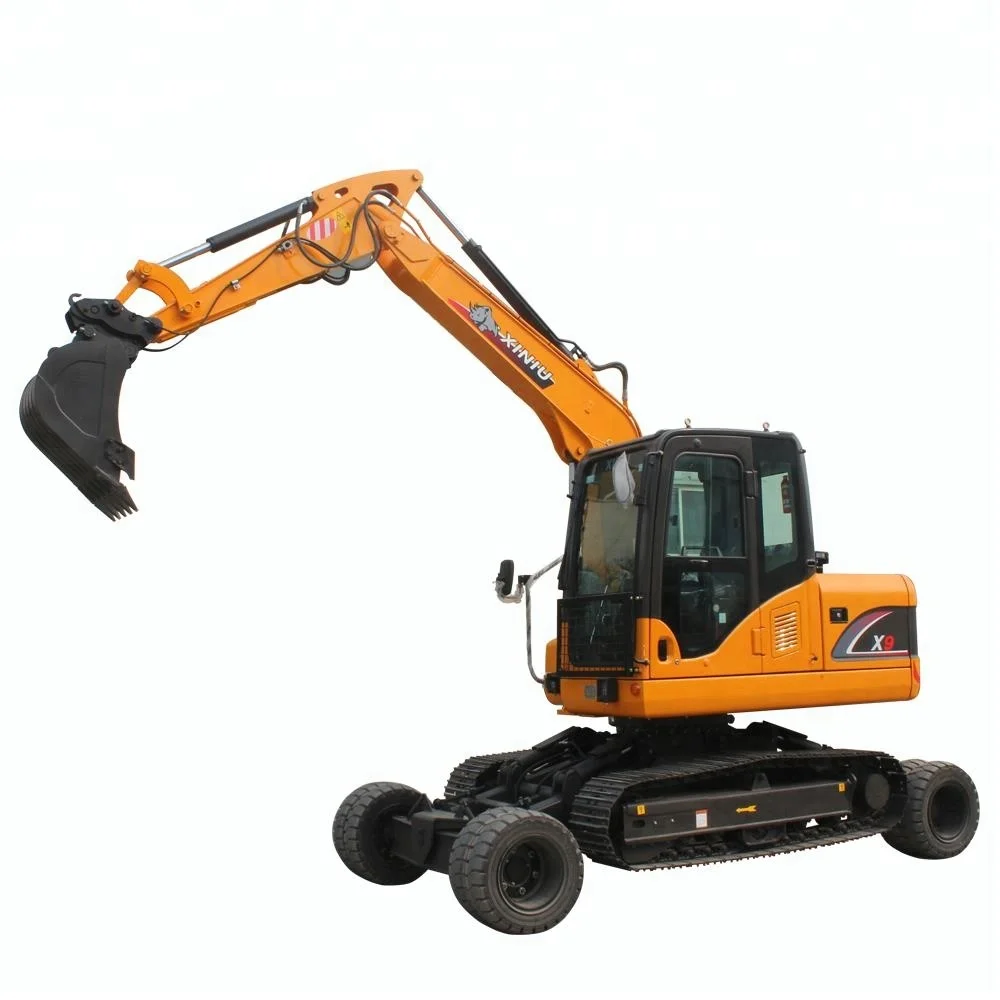 Wheel-crawler Excavator X9 with Japan Engine