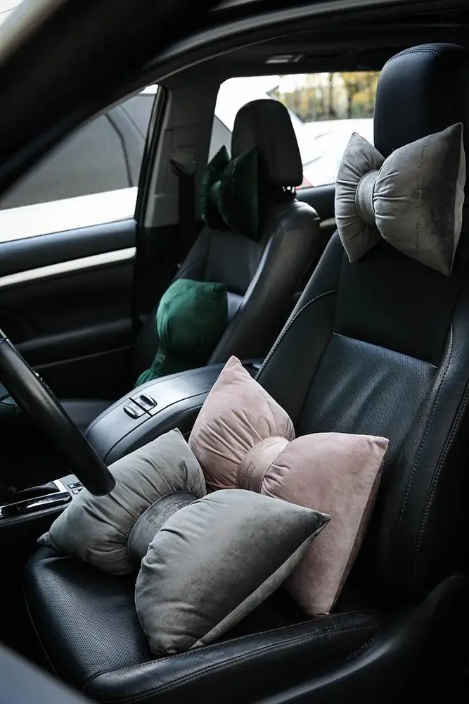 Bowknot boho velvet decorative throw pillow pink manufacturers green sofa cushion grey Bedding article gray