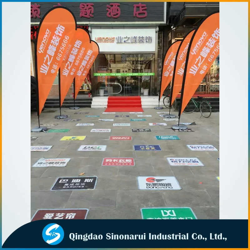 Надежный горячие продажи приятно китай индивидуальные пляжа баннер, флаг