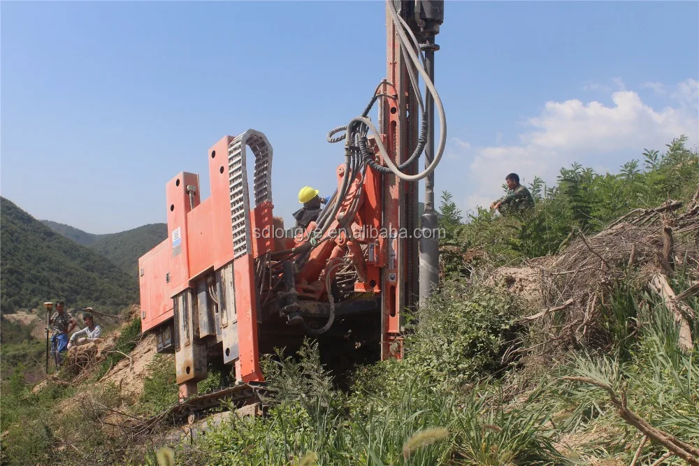 mountain solar ramming piling machine MZ398Y