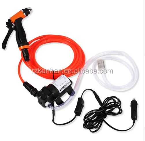 micro dc cheaper electric high pressure portable car washer 12v