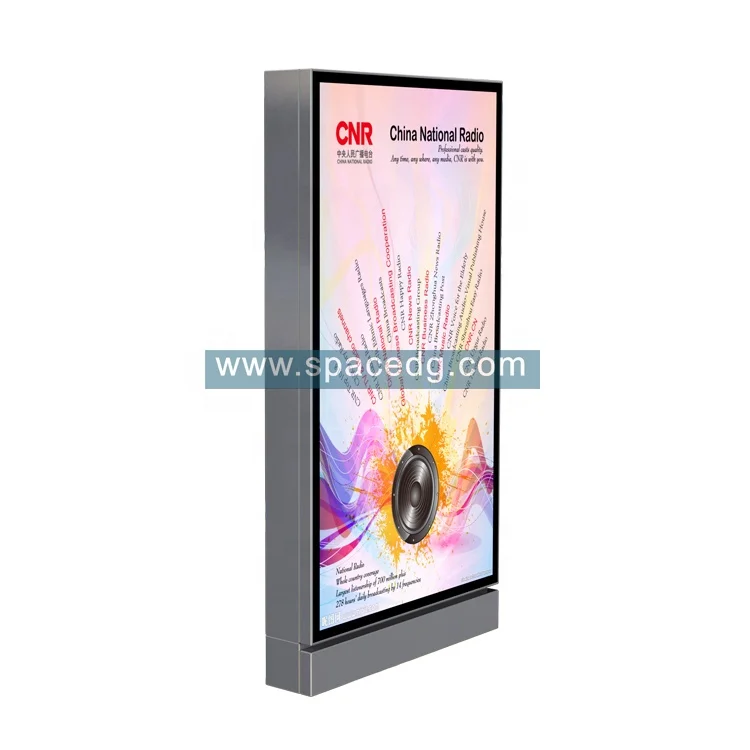 Reliable Quantity Outdoor Aluminum Frame LED Illuminated Advertise Light Box