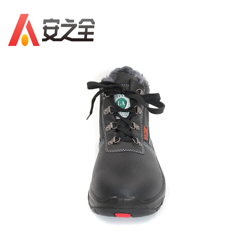 High Ankle Steel Toe Welding Ladies High Heel Safety Work Shoes