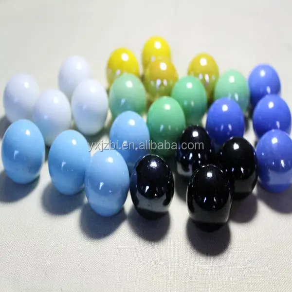 Solid round coloured glass marbles for sale