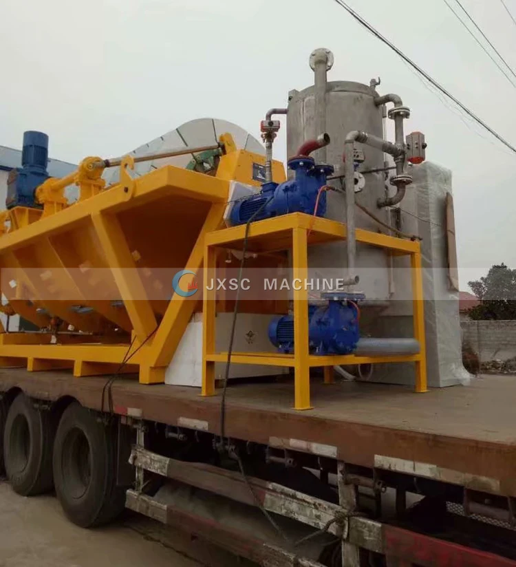 Mining Sludge Dewatering Concentrate Ceramic Disc Filtering Machine Filtro Rotatorio De Vacio Rotary Vacuum Filter
