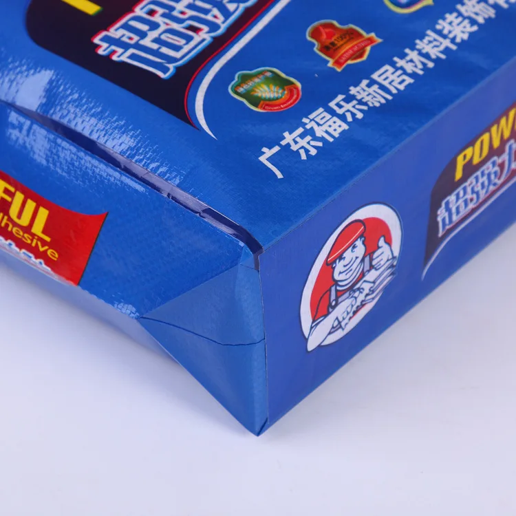 
Bopp laminated pp woven cement bag 20kg Dry mortar valve bag 