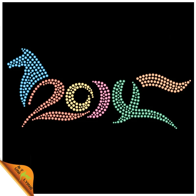 2014 Новый пользовательский Кубок мира Бразилия горный хрусталь теплопередача Мотив для украшения