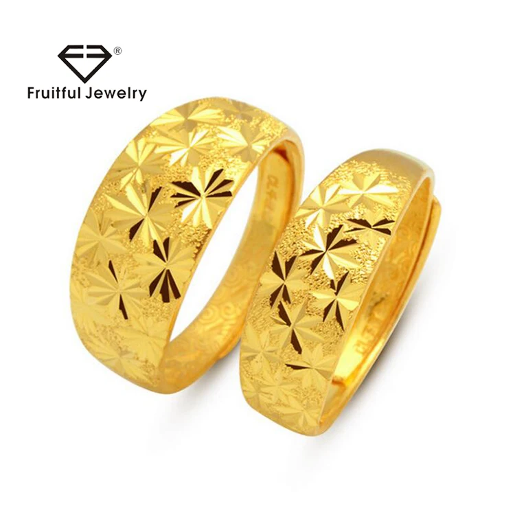 Fashion Accessories Simple Golden wedding ring for men and women Mid Knuckle star Adjustable Rings