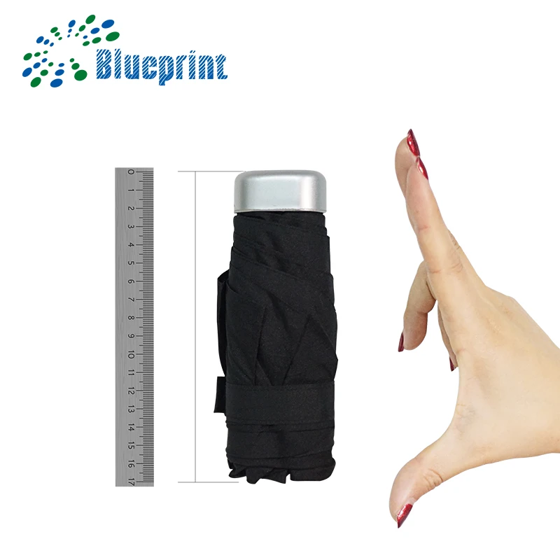 2018 new inventions pocket mini umbrella 5 fold