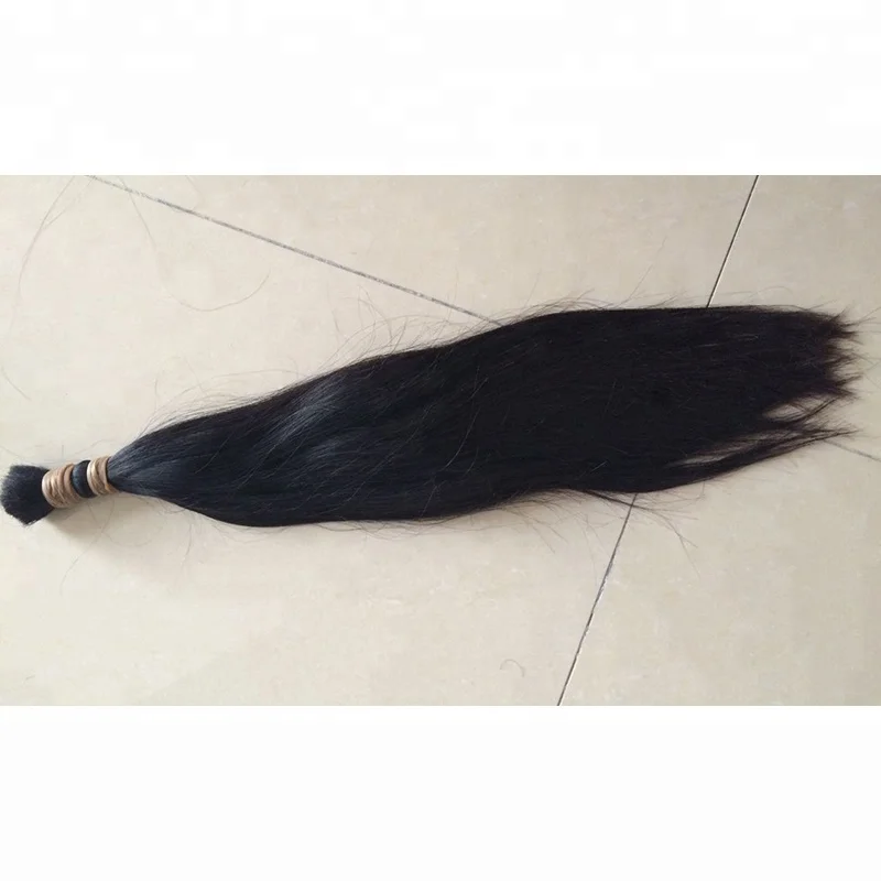 100% loose 1 kilo virgin human hair bulk extension wholesale suppliers