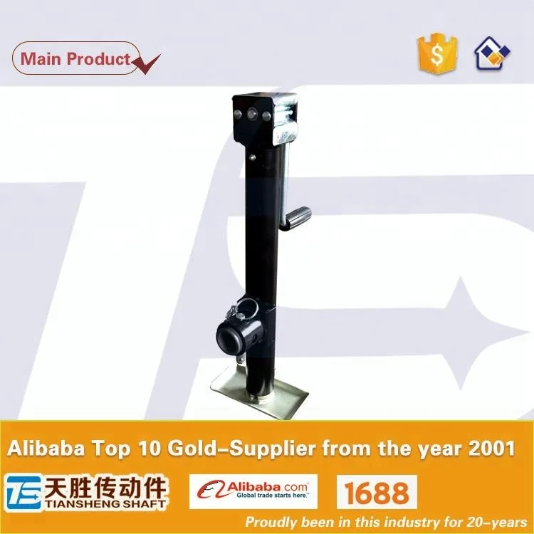 
Pipe mount trailer swivel Jack 