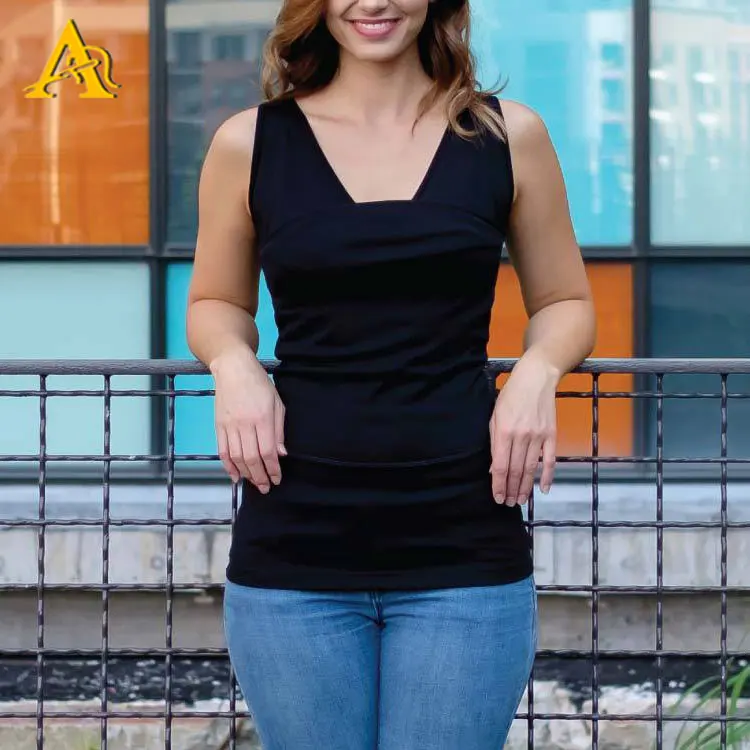 
Wholesale Maternity Top Clothes Baby Carrier Wrap Top Hands Free Kangaroo Care Soothe Shirt 