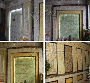 PVC decorative marble sheet for wall decoration