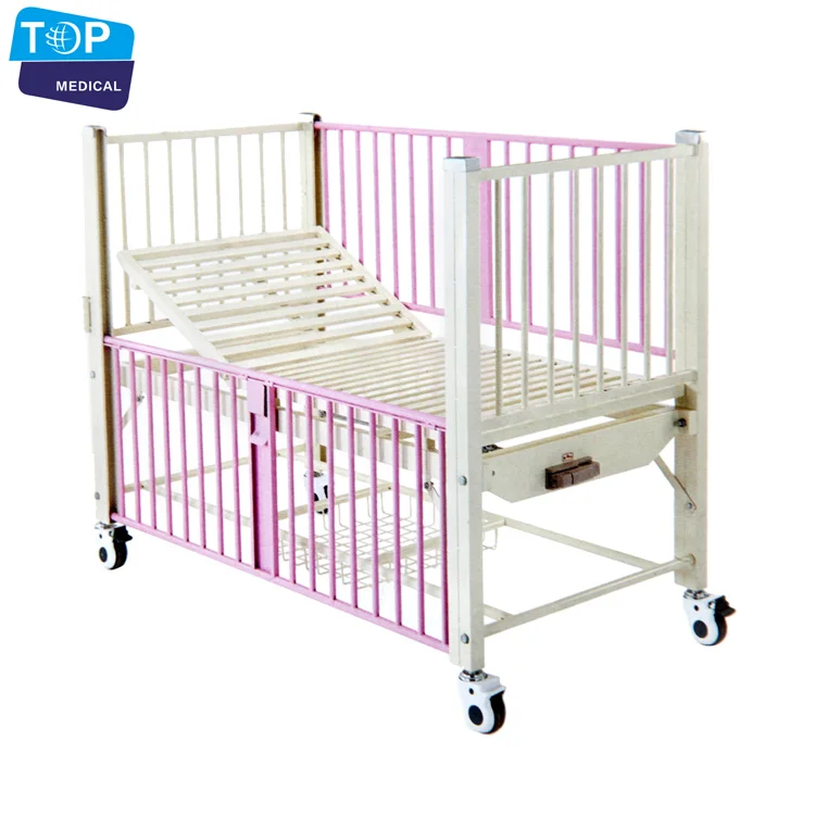 Hot Sale Luxury Manual Single Bed Children Cots,Pediatric Hospital Bed