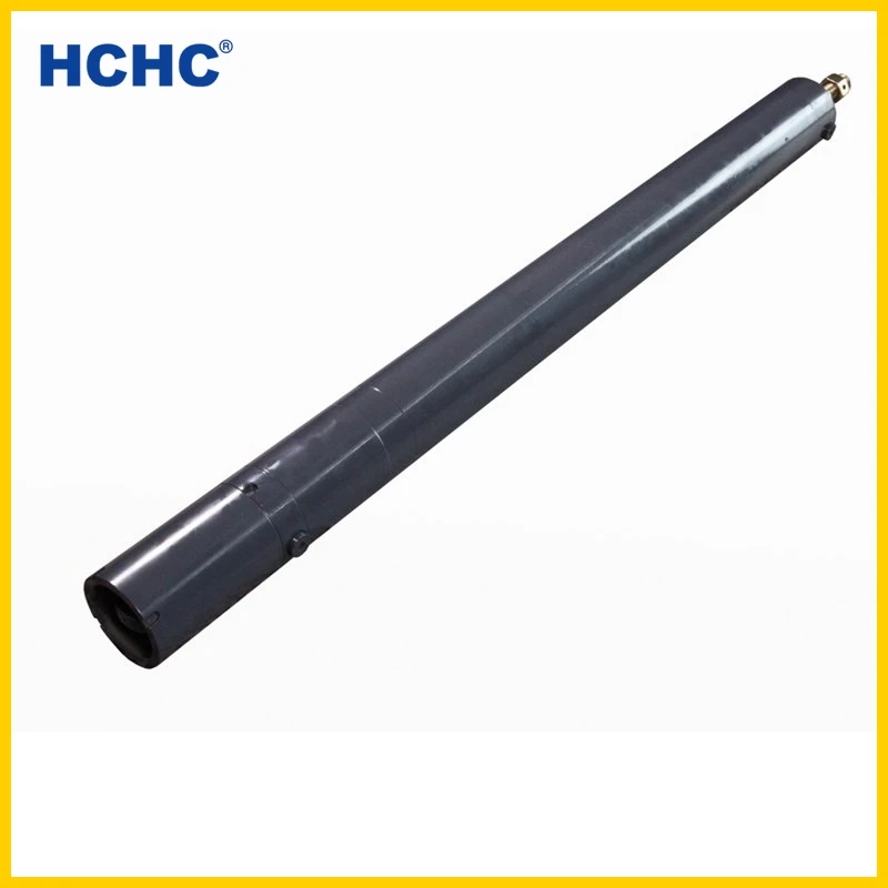 Factory direct supply double acting  small telescopic hydraulic cylinder used to Impact compaction machine/crawler paver