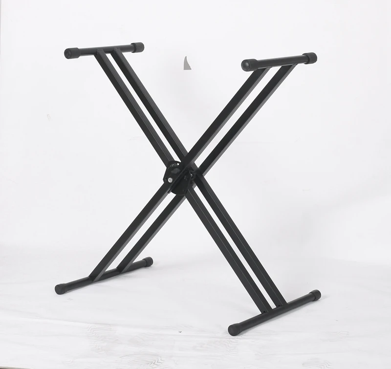 Music stand 5 Levels Regulation Double Pipe X Shape Electronic Organ Stand