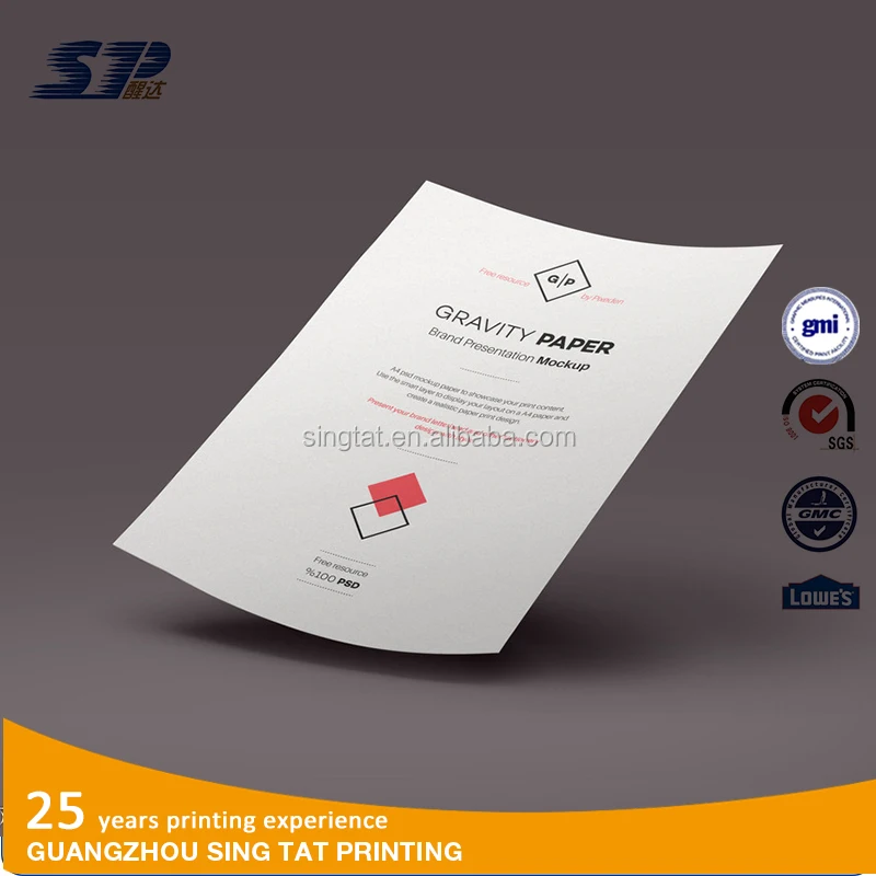 Китай аксессуары оптом пользовательские отрывной календарь печати