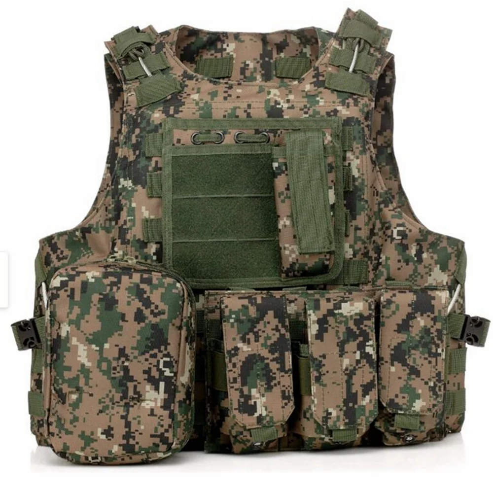 Customized 600D Encrypted Waterproof Oxford Multifunctional Molle Phantom Tactical Vest for Military or Army Field Vest