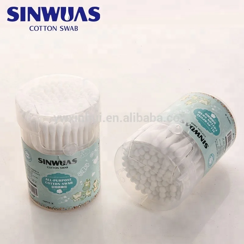 
Wholesale High Quality Double Head Stick cotton swabs,disposable eyelash applicator cotton swabs,Wooden Stick sizes cotton swabs 