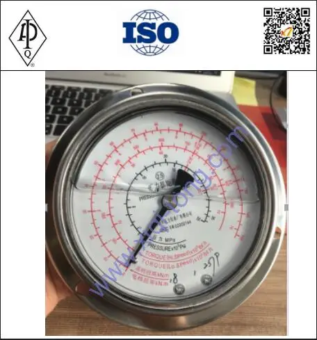 API Wellhead Hydraulic power tong torque sensor gauge used for testing