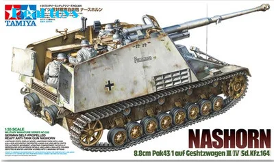 Tamiya model 35335 1 35 German Self propelled Heavy Anti Tank Gun NASHORN