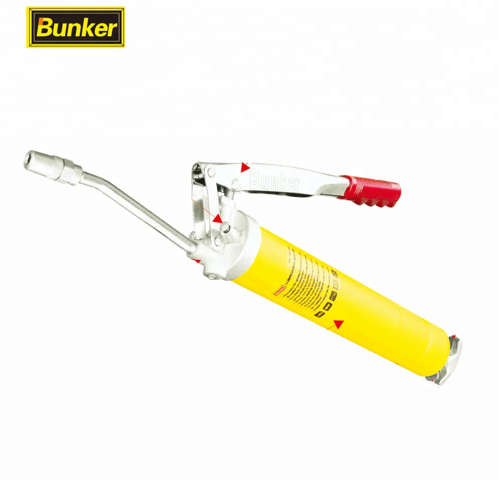 Высокоэффективный смазочный пистолет с двойным стержнем на 800 куб. См