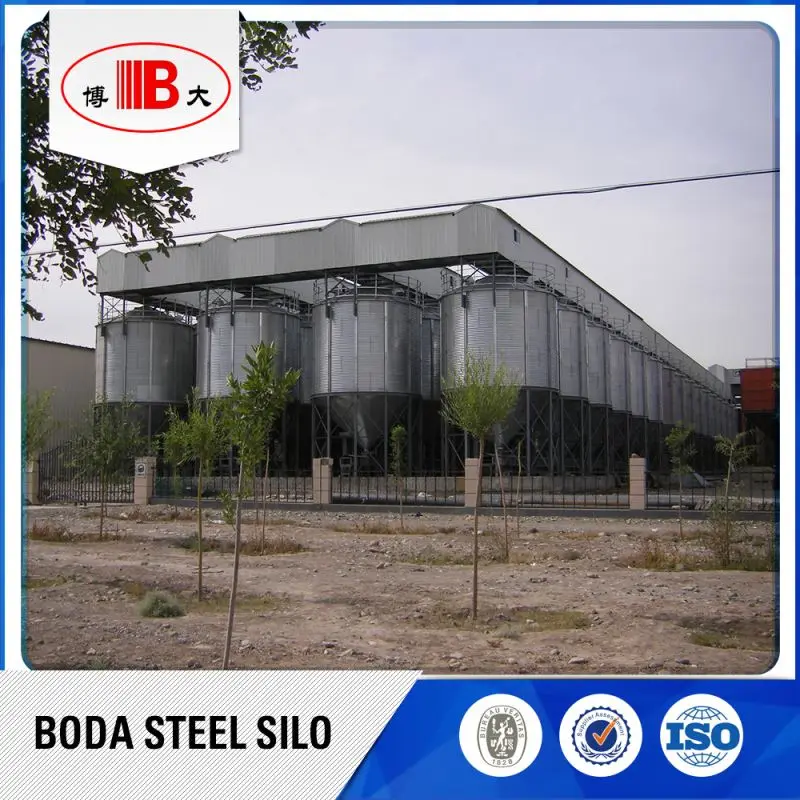 galvanized chicken feed 10 ton silo tank