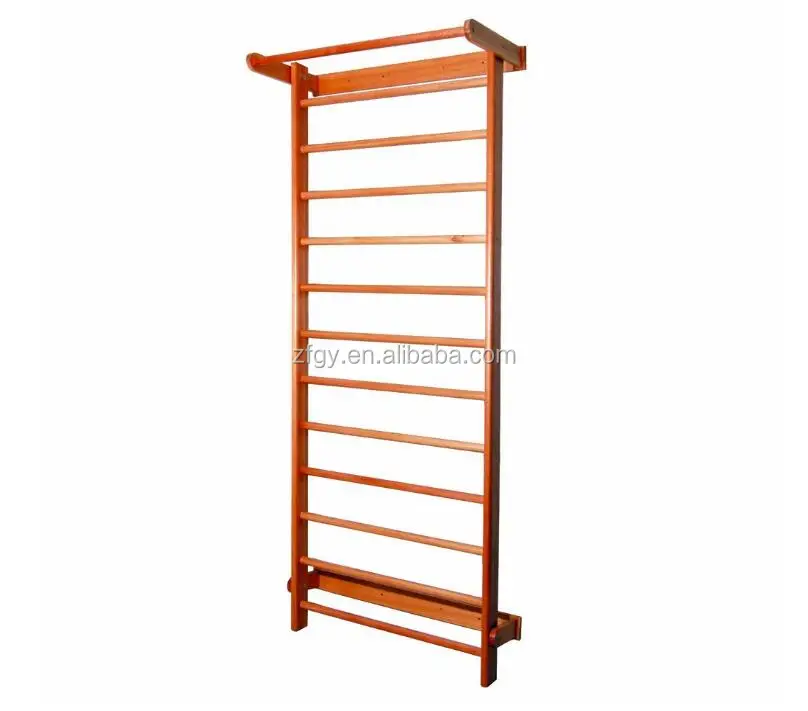 Swedish wall bars gym ladder home gym exercise