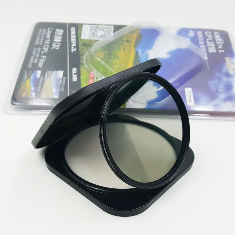 OEM Customized Camera CPL Filter 25mm-105mm POLARIZER Filter for DSLR Camera and Photography 37mm-86mm Green.l CN;ZHE 10pcs 77mm
