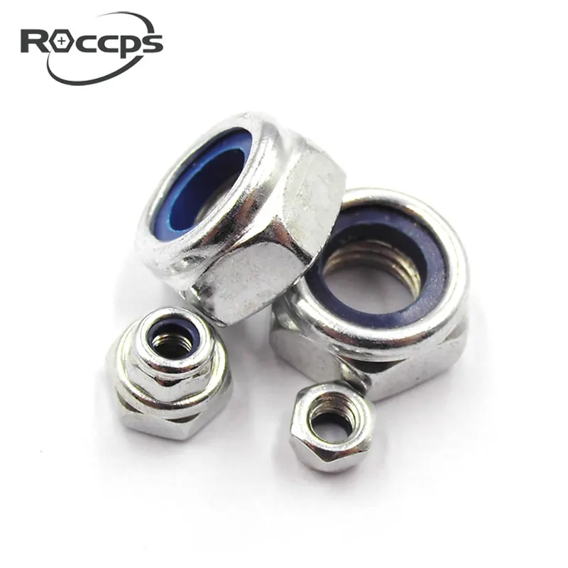 DIN982 пластиковая вставная гайка M8