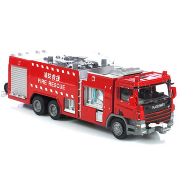 China Supplier Diecast Fire Trucks Model Manufactured in China