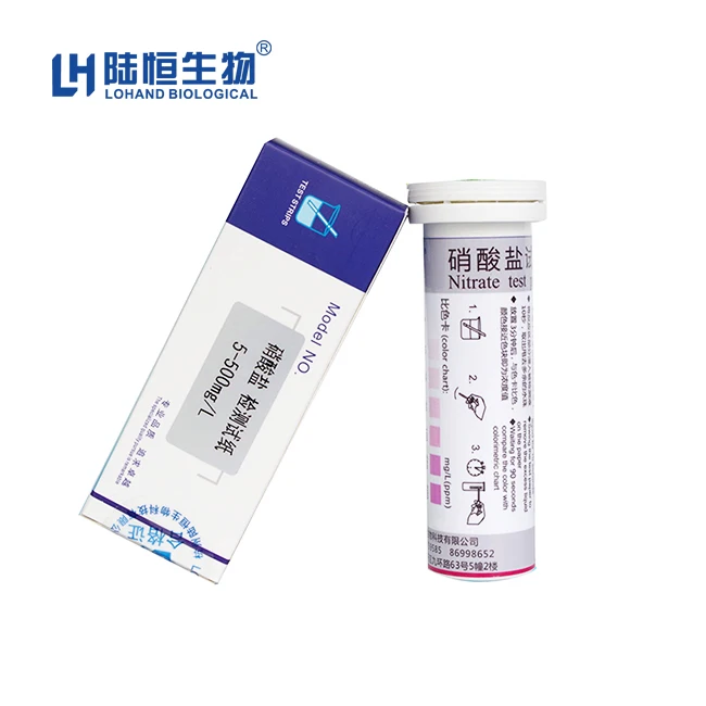 качество воды нитрат тест полоски