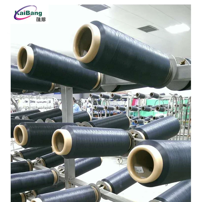 
Dope Dyed Navy Blue Nylon 6 DTY Yarn for knitting 