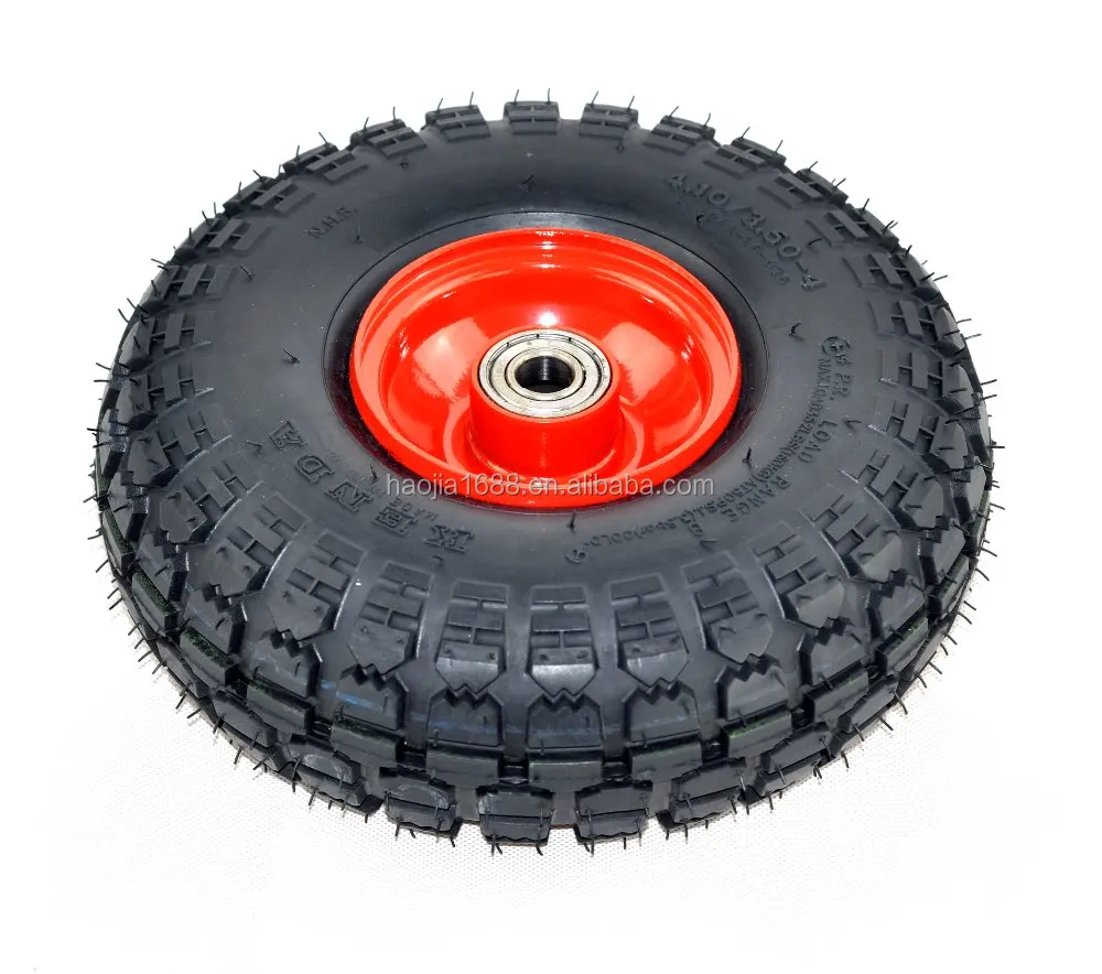 Source factory products 4.10/3.50-4 rubber vacuum tire wheel