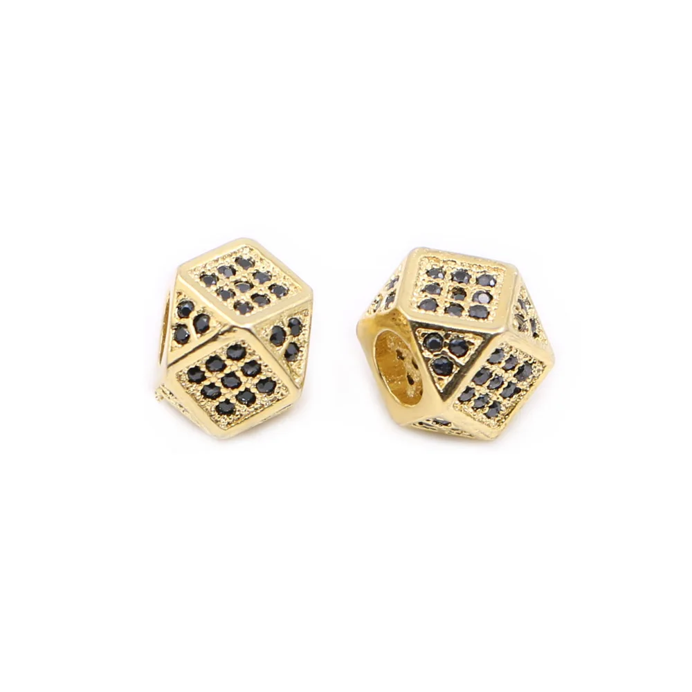 High quality fashion antique brass jewelry custom logo european sterling silver beads large hole beads charm bead